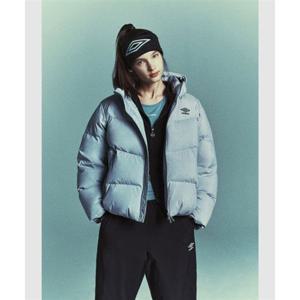 엄브로 UMBRO 액티브 플라이트 구스 후드 숏 다운 자켓 라이트 그레이 UQ423SDJN1 UQ423SDJN1_LGR0 372210