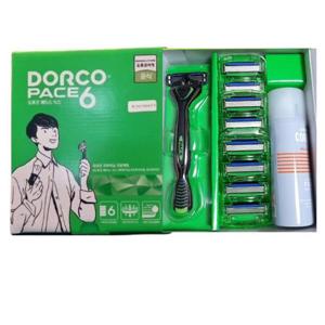 도루코 페이스6 면도기획세트 2호 (면도기+면도날13입+쉐이빙폼)