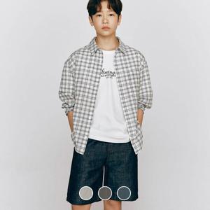 [지오다노 주니어]03105526 데님 반바지