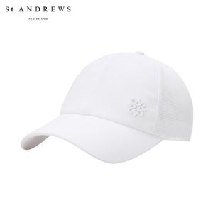 [세인트앤드류스] 남성 STA 로고 패턴 메쉬 볼캡 811F2CP204_WH