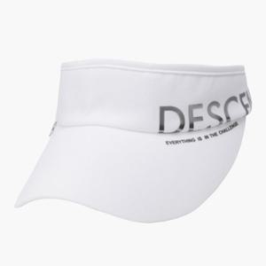 데상트골프썬캡 GQC DQ22WFSV42-BWTG 여성 와이드 선바이저 / Bright White