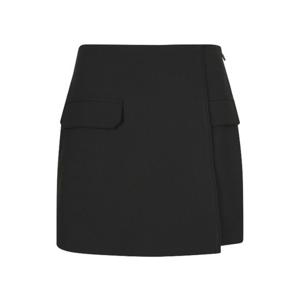 M 핑골프 NQC 121E1PS182_BK 여성 포켓 장식 랩 큐롯 반바지