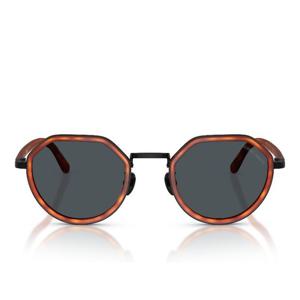 조르지오아르마니 톨토이즈쉘 라운드 선글라스 0AR6181 6404R5