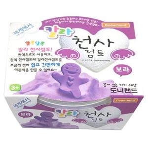 칼라점토 도너랜드 보라 칼라천사점토30g
