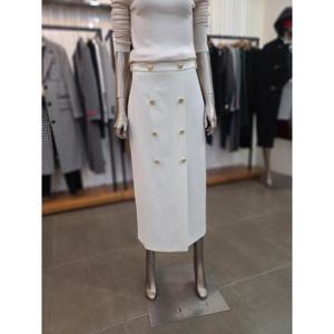 제시뉴욕 세이브존05 단추 디테일 H 라인 스커트 DE1-SZNSSQ0722IV