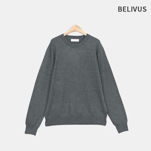 [빌리버스]빌리버스 남성 캐시미어 혼방 베이직 니트 BOCET009