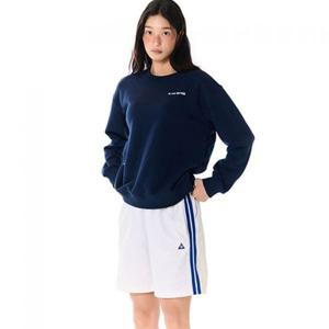 르꼬끄 [보라끌레르 PICK]유니 선데이 루즈핏 4.5부 숏팬츠 - 화이트 QR123JHP31 405936