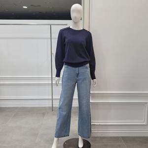 [미니멈]숄더 버튼 포인트 니트 (M1BKKU3970 NA)_IC_IC