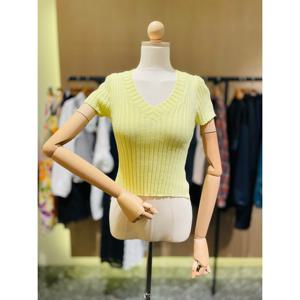 [러브앤쇼] 브이넥 크롭 니트 GCGDGKT01