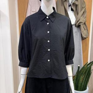 클리지 DP01 카라 금장 셔츠 블라우스 CQ4WBL01