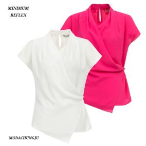 [미니멈]MD 노카라 셔링 블라우스 MD MMYBAWB4120 M_CJ