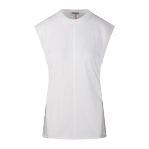 아미 숄더 패드 슬리브리스 탑 UTP832 JE0223 136