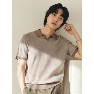 탑텐 TOPTEN 남성 쿨라이트 오픈카라 스웨터_MSG2ET1001 MSG2ET1001 404720