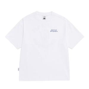 내셔널지오그래픽 N262UTS903 소로나 쿨 메이즈 세미오버핏 반팔 티셔츠 WHITE
