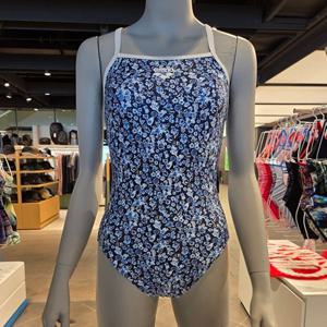 [아레나]블루아워 원피스수영복 싱글 크로스스트립백 A6BL1LO03BLU-IDG