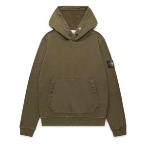 라프리마 스톤아일랜드 61720 브러쉬드 코튼 플리스 Snap 후드 Swea 791561720 V0058