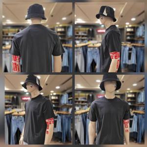 리바이스 빈티지 자수 로고 티셔츠 A0637-01