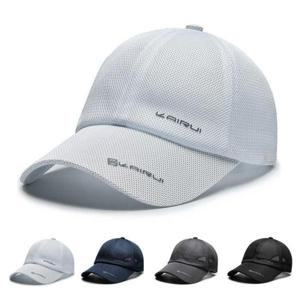 남자모자 여름 올메쉬 영문 레터링 볼캡 통풍모자 작업모자