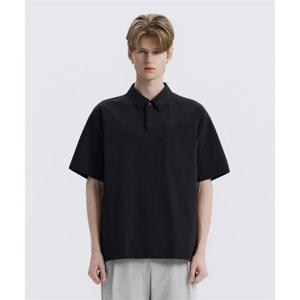 내셔널지오그래픽 NATIONALGEOGRAPHIC N262UPL142 프리즈 스트레치 반팔 카라 티셔츠 BLACK N262UPL142099 406626