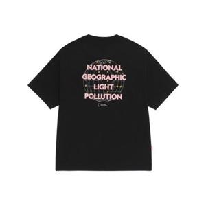 내셔널지오그래픽 NATIONALGEOGRAPHIC N262UTS972 캐스터 그래픽 반팔 티셔츠 BLACK N262UTS972099 406874