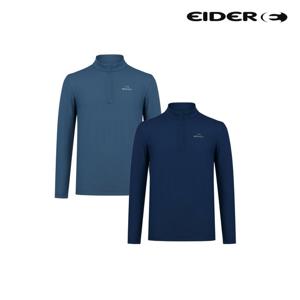 아이더 [택가 115,000원] 남성 POP 에센셜   긴팔 짚업 티셔츠 DMP26281