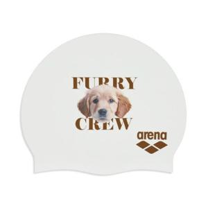 [아레나] (A5AC1AC32_WHT) 공용 플러피프렌즈 실리콘수모 A5AC1AC32