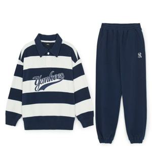 스포티브 바시티 럭비 스트라이프 카라 맨투맨세트 7AS2V0261