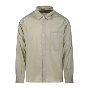 CP컴퍼니 체스트 포켓 코튼 롱슬리브 셔츠 20CMSH225A 110349G