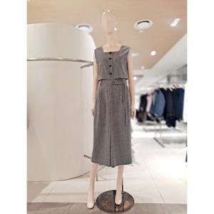 [숲]벨티드 투인원 민소매 원피스 SB5OV80