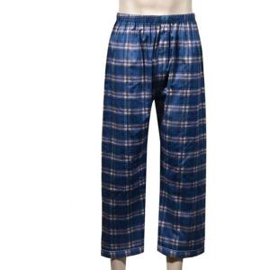 데일리 남성 특면 체크 9부 파자마 잠옷 홈웨어 바지