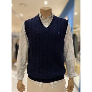 [헤지스 남성] 케이블 니트 베스트 (HZSW5D361N3) HZSW5D361