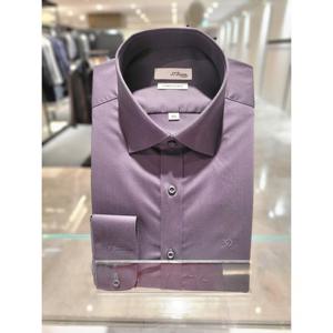 [듀퐁셔츠] 듀퐁셔츠(SE5FM22LS756SWN)슬림핏 긴소매 스트레치 스판소재 와인 셔츠 SE5FM22LS756