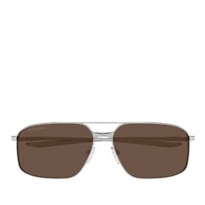 발렌시아가 파일럿 씬 메탈 템플 선글라스 BB0492S 002 RUTHENI