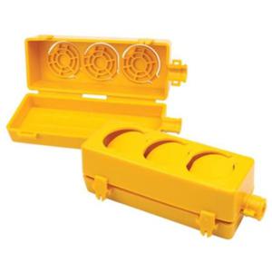 파츠 동양 노출형 3구 접지 콘센트 보호 커버 DYSC-302