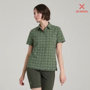몬츄라 돌로미티 S/S 셔츠 우먼 여성 등산 반팔 셔츠 4방향 스트레치 아웃도어 MQCG50W-49