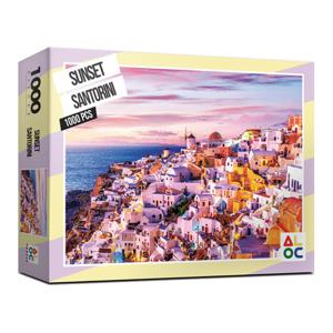 직소퍼즐 풍경 명화 석양의 산토리니 1000피스 AL3016