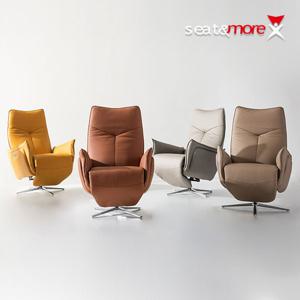 [시트앤모어]킹스맨 2모터 1인 리클라이너 소파(탄브라운)