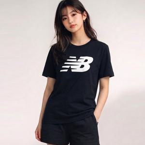 뉴발란스 NB 클래식 플라잉로고 반팔티 WT03816-BK