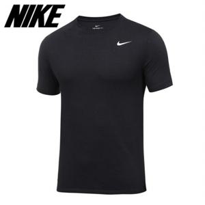 [나이키] 남성용 NK 드라이핏 솔리드 크루 반팔티 AR6029-010