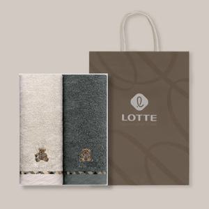 [백화점][닥스타올]솔리드체크세면 2매세트 10+1[선물포장]