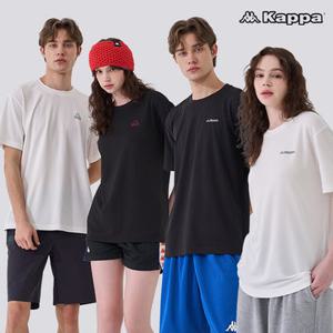 [출고가 49,000원] 카파 베이직 메쉬 반팔티셔츠 남녀공용 4컬러 택1