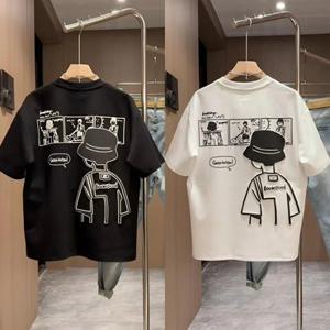 [오아즈] 남녀공용 여름커플티 가족티셔츠 반팔티 5size