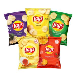 [특가] 레이즈(Lay s) 미니 감자칩 12봉 (트러플/마라/김맛/토마토 등 6종)