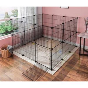 강아지울타리 23P + 철망문 1P 세트 애견울타리 고양이펜스 애견철장