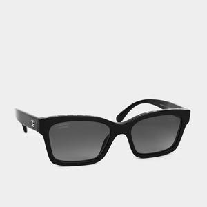 샤넬 레터링 로고 스퀘어 선글라스 5417 C501S8 블랙 54