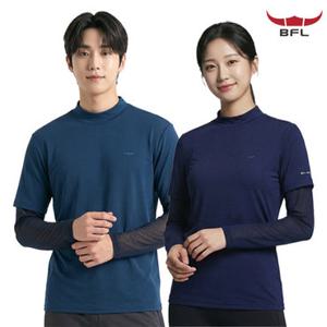 [파라고나] 남/녀 냉감 토시 티셔츠 일체형 반폴라 쿨토시 A26T213