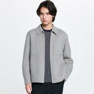 [백화점]헤지스  26SS  남성 경량 핸드메이드 울혼방 캐주얼점퍼 HZJU6A106I1