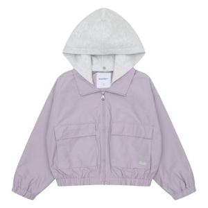 [에꼴리에]여아 후드 탈부착 아웃포켓 점퍼 24A0152_VI