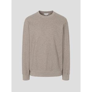 [빈폴멘] 텍스처 라운드넥 긴소매 티셔츠  베이지 (BC6241C65A)