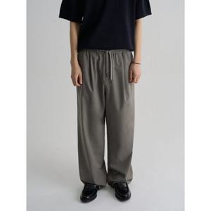 (456321MMHA) [에잇세컨즈] [4WAY STRETCH] 와이드핏 밴딩 슬랙스  베이지